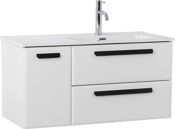 Изображение товара Тумба под умывальник Cezares ECO-CER-N-1000-2C-1A-SO-BL-R