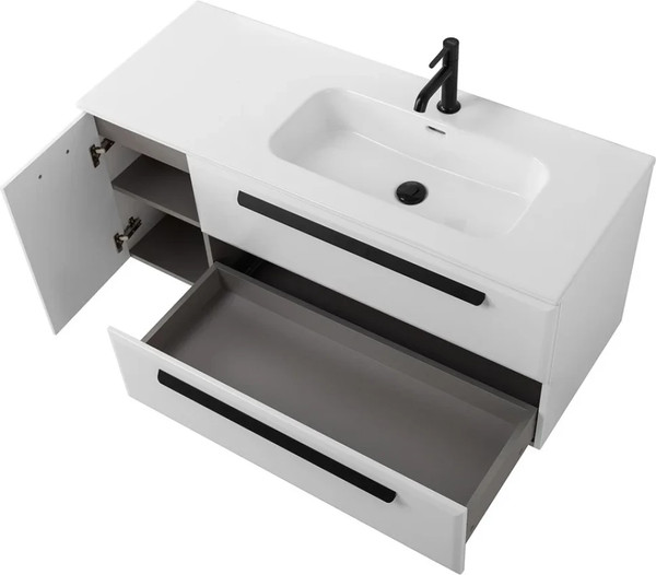 Изображение товара Тумба под умывальник Cezares ECO-CER-N-1200-2C-1A-SO-BL-R