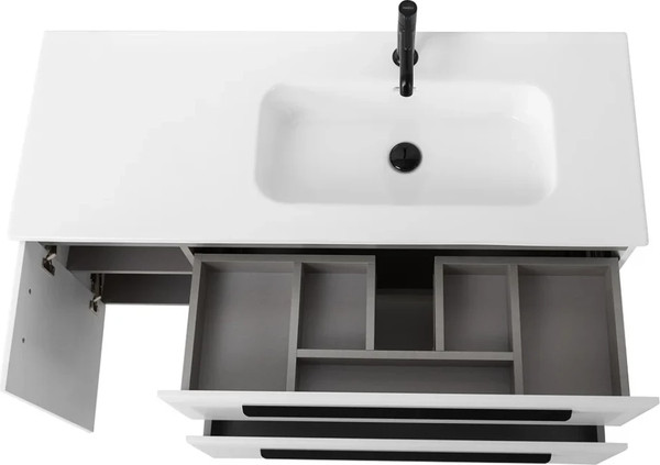 Изображение товара Тумба под умывальник Cezares ECO-CER-N-1200-2C-1A-SO-BL-R