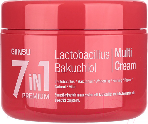 Изображение товара Крем для лица Giinsu 7in1 Premium Lacto Bakuchiol многофункциональный (90мл)