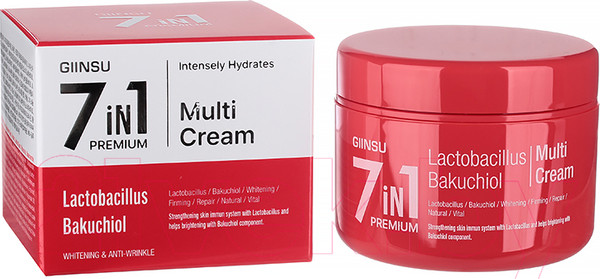 Изображение товара Крем для лица Giinsu 7in1 Premium Lacto Bakuchiol многофункциональный (90мл)