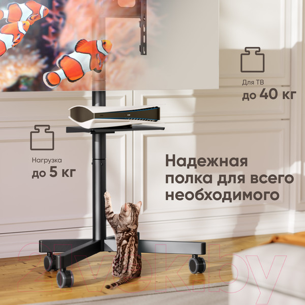 Изображение товара Стойка для ТВ/аппаратуры Onkron TS1137