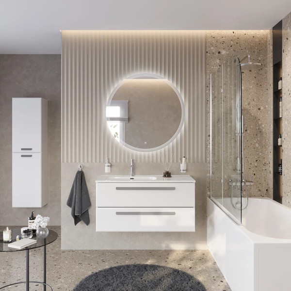 Изображение товара Тумба под умывальник Cezares ECO-CER-N-1000-2C-SO-BL-L