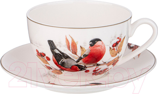 Изображение товара Чашка с блюдцем Lefard Лесная сказка 85-1916