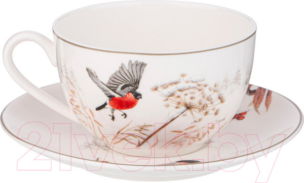Изображение товара Чашка с блюдцем Lefard Лесная сказка 85-1916