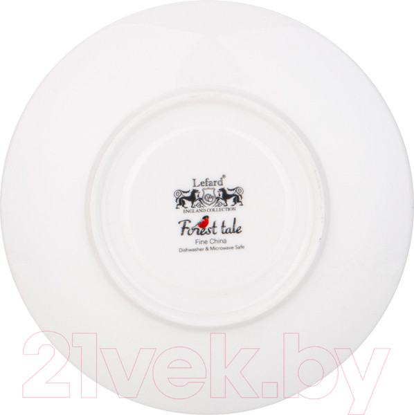 Изображение товара Чашка с блюдцем Lefard Лесная сказка 85-1916
