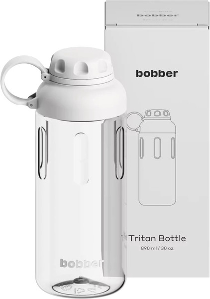 Изображение товара Бутылка для воды Bobber Tritan Bottle-890 (серый)