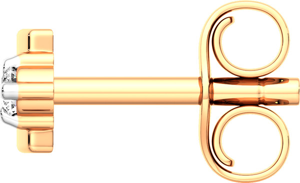 Изображение товара Серьги из розового золота ZORKA 3101329.14K.R (с фианитами)