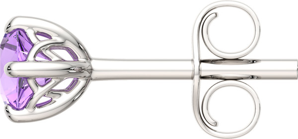 Изображение товара Серьги из серебра ZORKA 03S6037 (с аметистами)