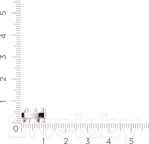 Изображение товара Моносерьга из серебра ZORKA 0300329