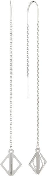 Изображение товара Серьги из серебра ZORKA 0390036