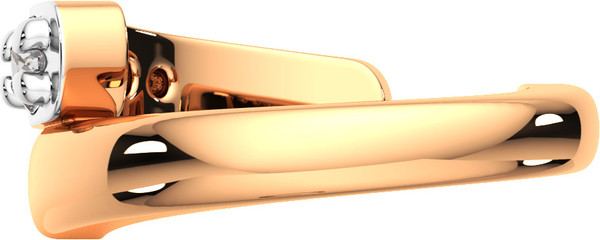 Изображение товара Моносерьга из розового золота ZORKA 3101313.9K.R (с фианитами)