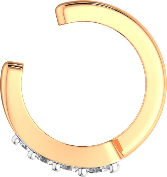 Изображение товара Моносерьга из розового золота ZORKA 3101313.9K.R (с фианитами)