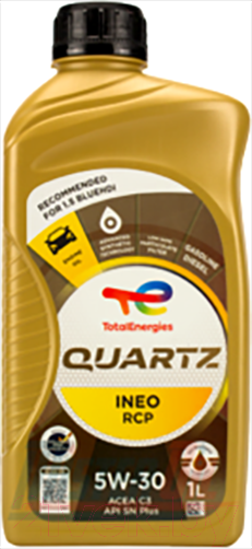 Изображение товара Моторное масло Total Quartz Ineo RCP 5W30 / 213130 (1л)