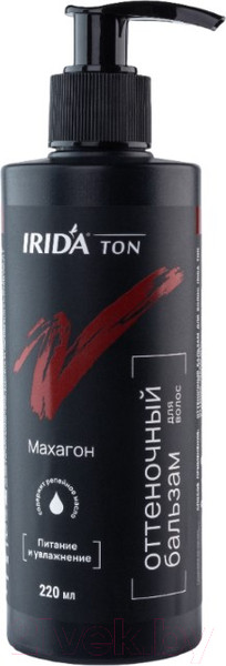 Изображение товара Оттеночный бальзам для волос Irida Ton (220мл, махагон)