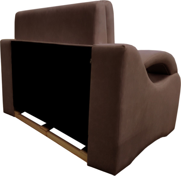 Изображение товара Кресло-кровать Bobrovmebel Болеро 1-0.8   (микровелюр cимпл 45 коричневый)