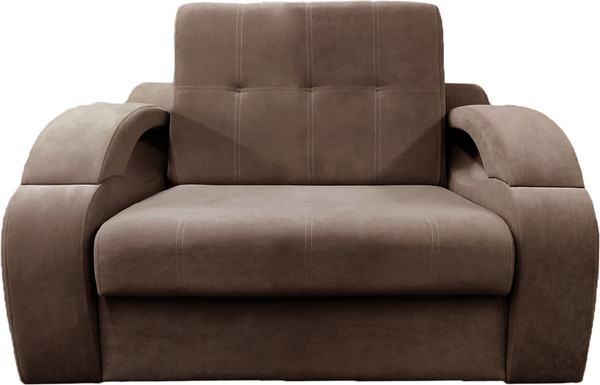 Изображение товара Кресло-кровать Bobrovmebel Болеро 1-0.8   (микровелюр cимпл 45 коричневый)