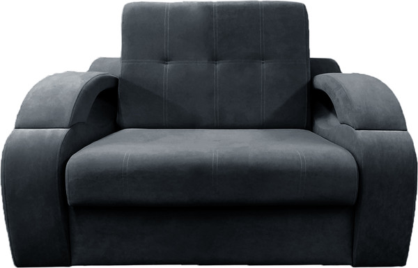 Изображение товара Диван Bobrovmebel Болеро 1-0.8  (микровелюр cимпл 54 серый)