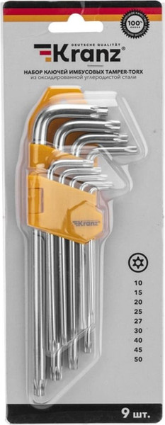 Изображение товара Набор ключей Kranz KR-12-5221 (9шт)