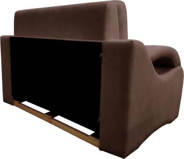 Изображение товара Диван Bobrovmebel Болеро 1-1.0  (микровелюр cимпл 45 коричневый)