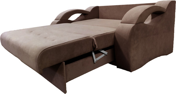 Изображение товара Диван Bobrovmebel Болеро 1-1.0  (микровелюр cимпл 45 коричневый)