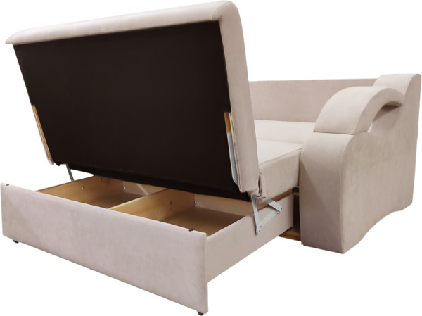 Изображение товара Диван Bobrovmebel Болеро 1-1.2  (микровелюр cимпл 42 бежевый)