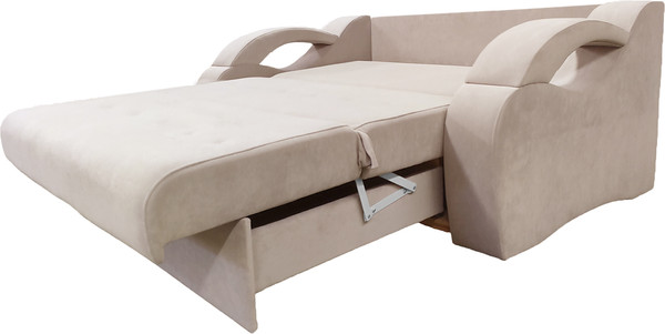 Изображение товара Диван Bobrovmebel Болеро 1-1.2  (микровелюр cимпл 42 бежевый)