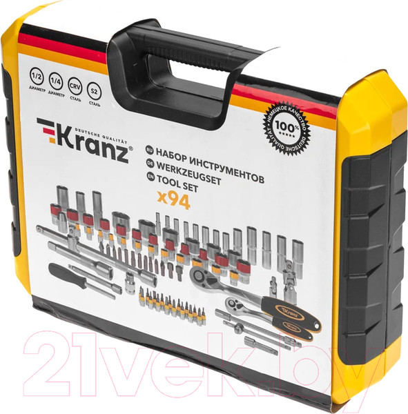 Изображение товара Универсальный набор инструментов Kranz KR-66-6694