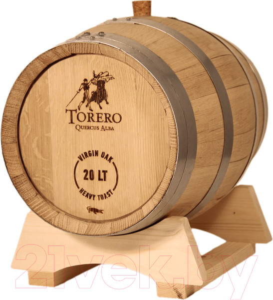 Изображение товара Бочка для напитков TORERO Американский дуб обжиг H4 (20л)