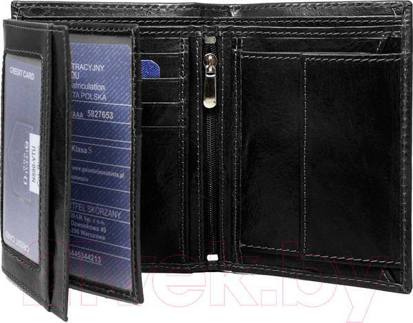 Изображение товара Портмоне Cedar Buffalo Wild N890-VTU (черный)