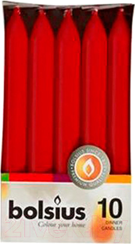 Изображение товара Набор свечей Bolsius 170/20 (красный)