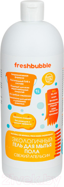 Изображение товара Чистящее средство для пола Freshbubble Свежий апельсин (1л)
