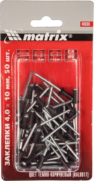 Изображение товара Набор заклепок Matrix 40680