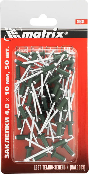 Изображение товара Набор заклепок Matrix 40684