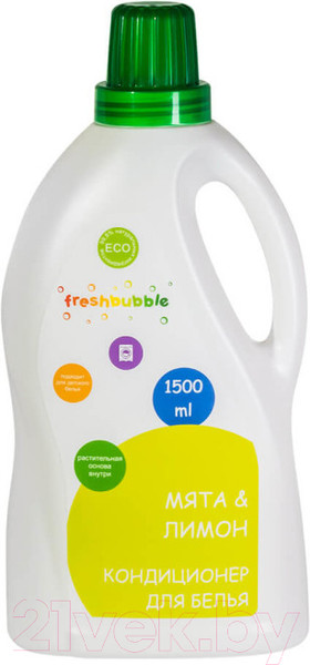 Изображение товара Кондиционер для белья Freshbubble Мята и лимон (1.5л)