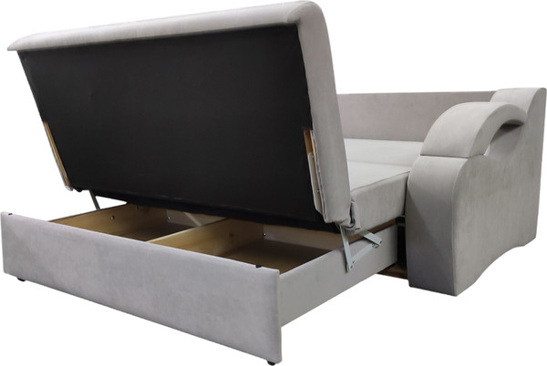 Изображение товара Диван Bobrovmebel Болеро 1-1.4  (микровелюр cимпл 30 светло-серый)