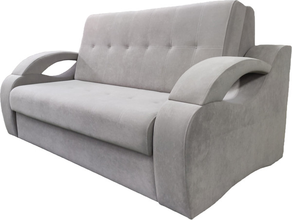 Изображение товара Диван Bobrovmebel Болеро 1-1.4  (микровелюр cимпл 30 светло-серый)