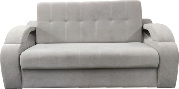 Изображение товара Диван Bobrovmebel Болеро 1-1.4  (микровелюр cимпл 30 светло-серый)