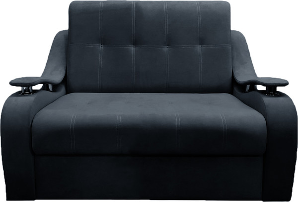 Изображение товара Диван Bobrovmebel Болеро 3-1.0 (микровелюр cимпл 54 серый)