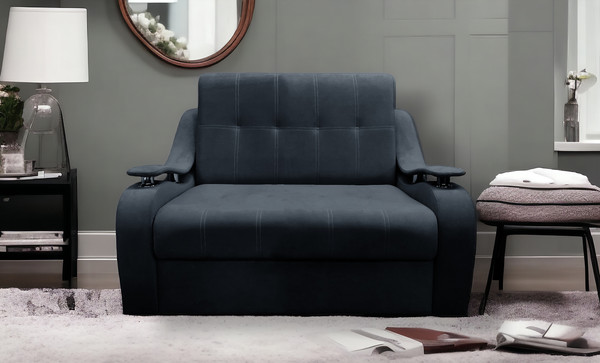 Изображение товара Диван Bobrovmebel Болеро 3-1.0 (микровелюр cимпл 54 серый)