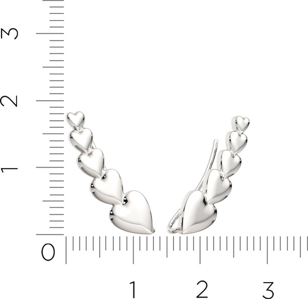 Изображение товара Серьги из серебра ZORKA 0300561