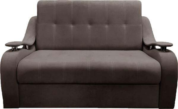 Изображение товара Диван Bobrovmebel Болеро 3-1.2  (микровелюр cимпл 45 коричневый)