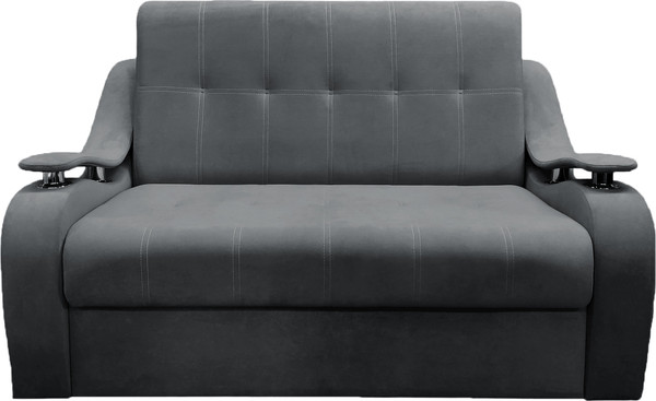 Изображение товара Диван Bobrovmebel Болеро 3-1.2  (микровелюр cимпл 30 светло-серый)