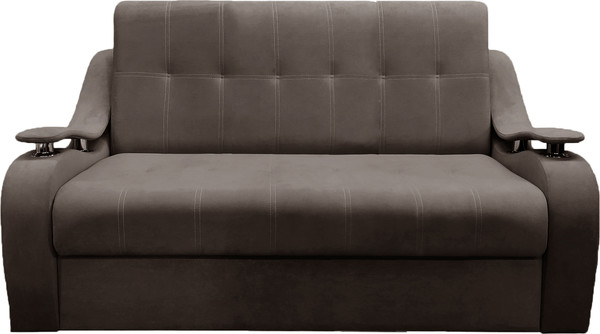Изображение товара Диван Bobrovmebel Болеро 3-1.4  (микровелюр cимпл 45 коричневый)
