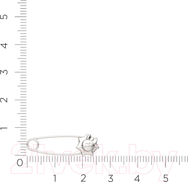 Изображение товара Брошь из серебра ZORKA 0930010.ZZ