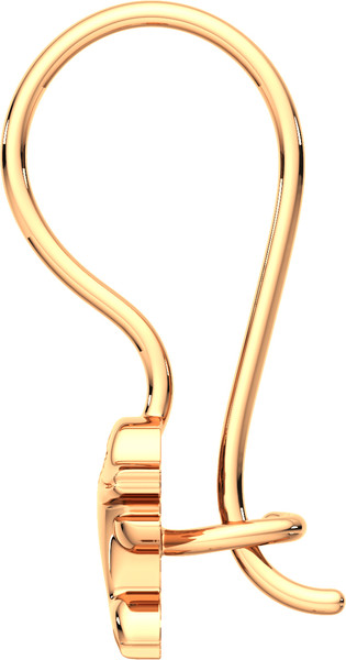 Изображение товара Серьги из розового золота ZORKA 3101426.14K.R.ZZ (с фианитами)