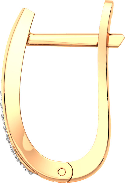 Изображение товара Серьги из розового золота ZORKA 3101423.14K.R.ZZ (с фианитами)