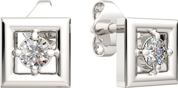 Изображение товара Серьги из серебра ZORKA 0310927 (с фианитами)