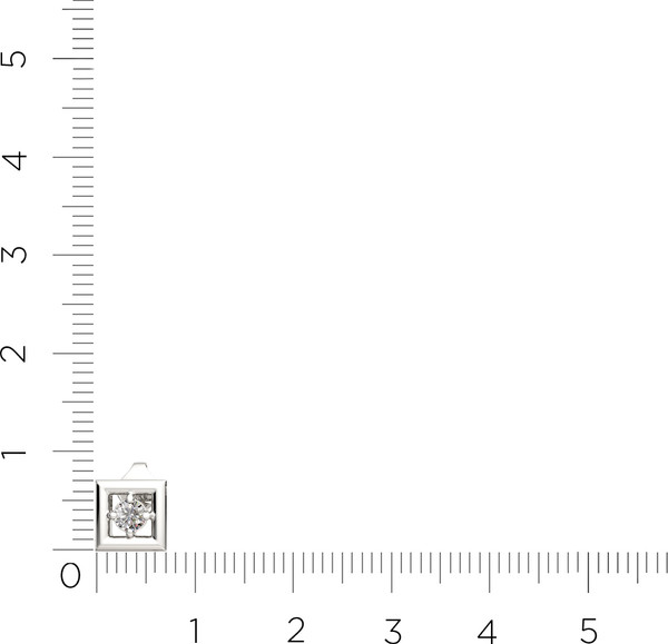 Изображение товара Серьги из серебра ZORKA 0310927 (с фианитами)