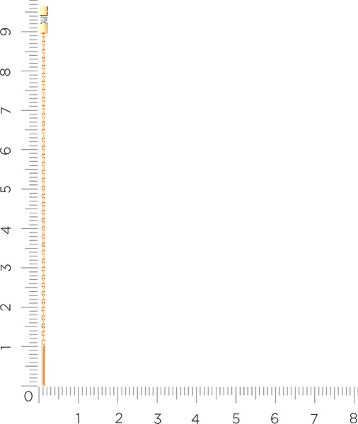 Изображение товара Моносерьга из розового золота ZORKA 310906.9K.R 